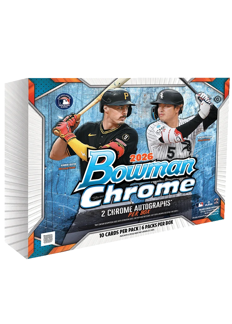2026 BOWMAN CHROME BASEBALL – HOBBY BOX | Random Team