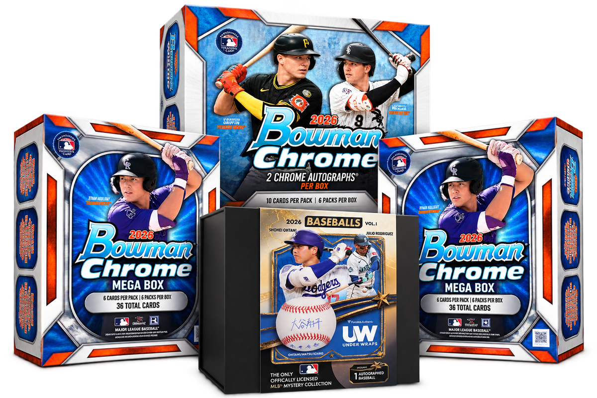 Live: Oct. 30, 7:00 PM |SPECIAL BREAK #OCT – BOWMAN CHROME BASEBALL 2026 – Hobby Box + 2X Mega Box + Fanatics Mistery Ball | Random Team