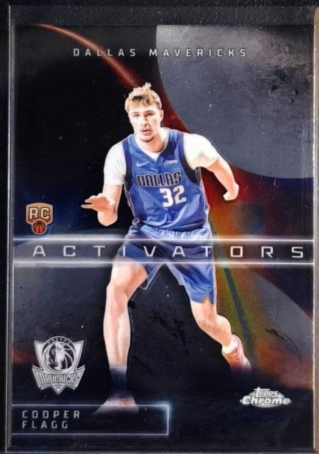 Cooper Flagg RC Activators #AC-11 – 2025-26 Topps Chrome Basketball