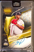 Didier Fuentes RC Auto Gold Refractor 01/50 – 2026 Topps Chrome Black