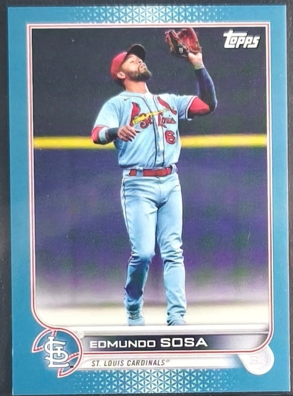 Edmundo Sosa Blue /10 #565 – 2022 Topps Mini Baseball