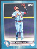 Edmundo Sosa Blue /10 #565 – 2022 Topps Mini Baseball