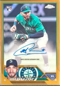 José Caballero RC Auto Gold Refractor /50 – 2023 Topps Chrome Update