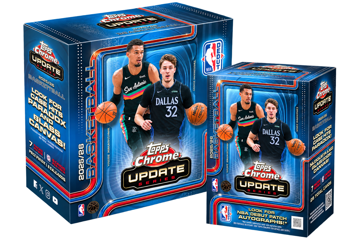 BREAK #0001 – Topps Chrome NBA Update 2026 Mega Box + Value Box | Random Team